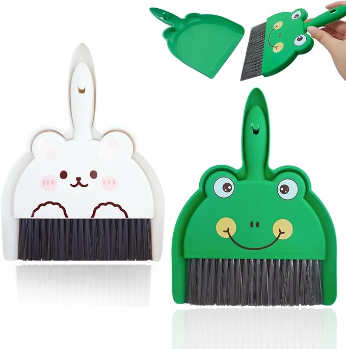2Pcs Mini Broom and Dustpan Set, Each Set Comes by Unknown