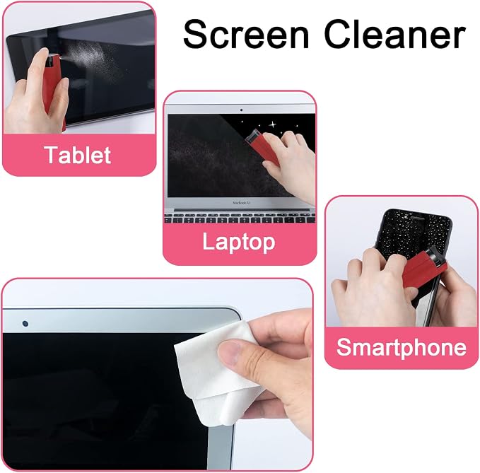 Screen Cleaner Touchscreen Mist Spray, walrfid Cleaning Kit - Image 4