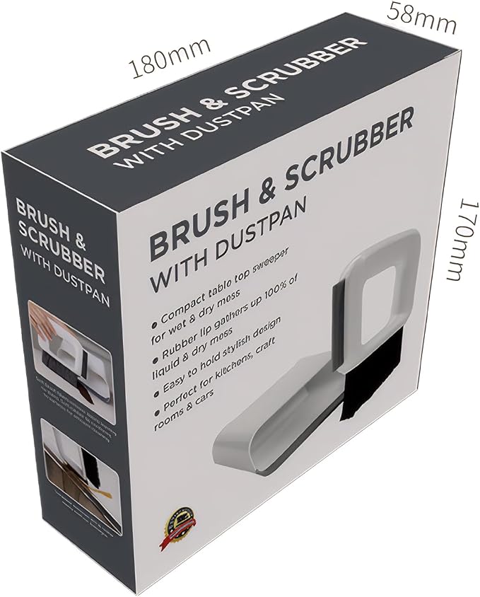 Compact Dustpan and Broom Set - Image 7