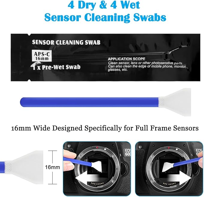 ARVOK Professional Camera Cleaning Kit, Including Air Blower/Cleaning - Image 4