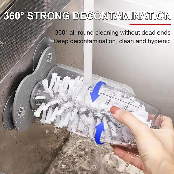 Water Bottle Cleaning Glass Washer Brush Cup Sink Washer Brush - Image 3