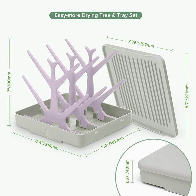 haakaa Portable Baby Bottle Drying Rack - Image 8