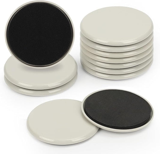 3-1/2 inches Furniture Sliders by GINOYA-toMakeYourLifeMoreComfortableandEasier