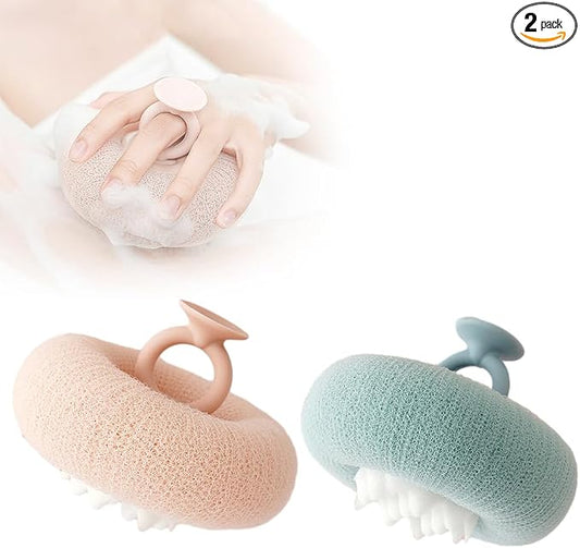 Super Soft Sunflower Suction Cup Bath Ball, 2026 Upgraded 2-in-1 Sunflower Bath by Cecurpo