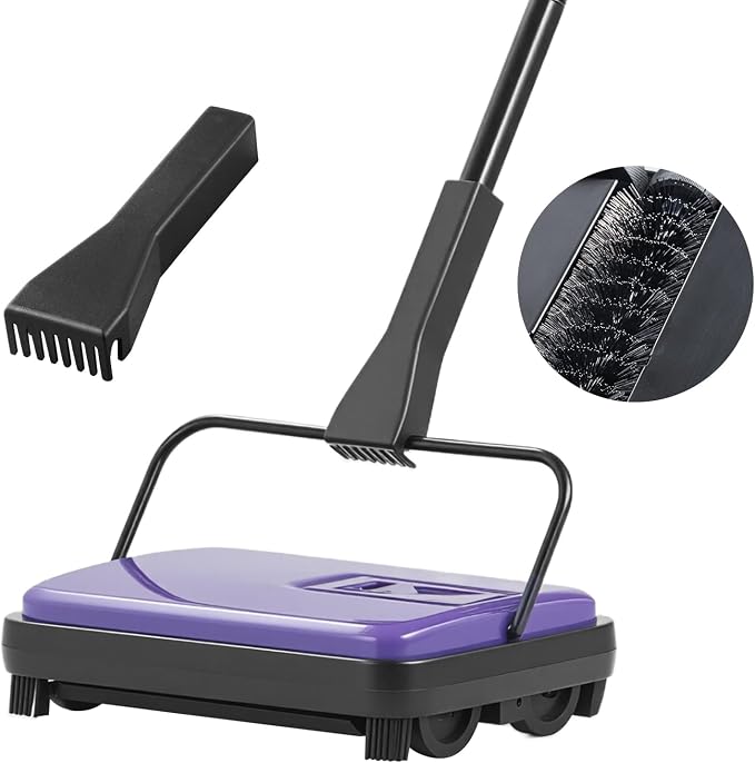 VEVOR Carpet Sweeper Manual, Floor Sweeper - Image 9