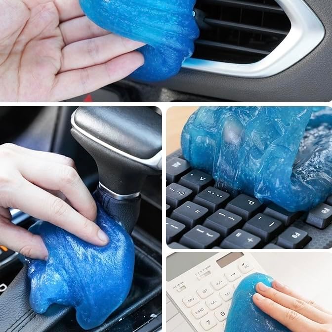 Car Cleaning Gel, 75g/2.6oz 1 Pack Car Detailing Tools, Universal Cleaning Kit by BORDSTRACT