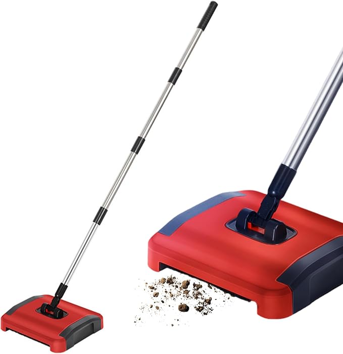 Manual 43inch Detachable Carpet Sweeper - Image 8