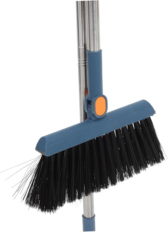 Collapsible Broom Dustpan Set Standing Dustpan Home Cleaning Tools Stainless - Image 5