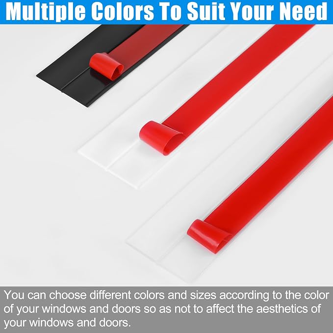 Draft Seal Tape for Doors and Windows 2 in x 20 Ft Silicone Weather Stripping - Image 4