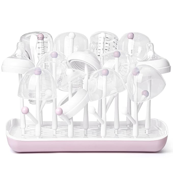 Termichy Baby Bottle Drying Rack, Large Capacity Baby Bottle Rack by Termichy