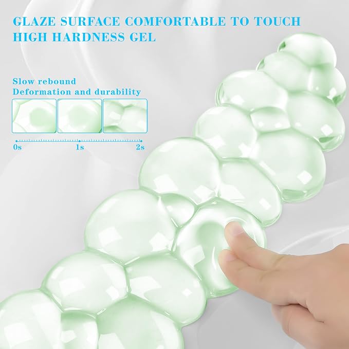 Gel Cloud Keyboard and Mouse Wrist Rest, Cute Wrist Support and Arm Support - Image 3