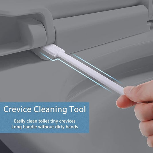 60Pcs Crevice Cleaning Tools, Disposable Toilet Brush - Image 2