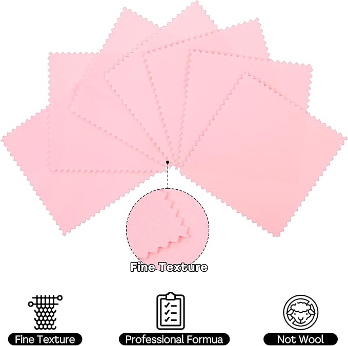 100 Pcs Jewelry Cleaning Cloth, Professional Polishing Cloth Individually - Image 3