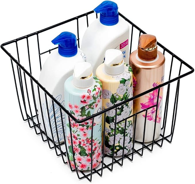 Slideep Refrigerator Freezer Organizer Wire Storage Basket, Farmhouse Food Wire - Image 5