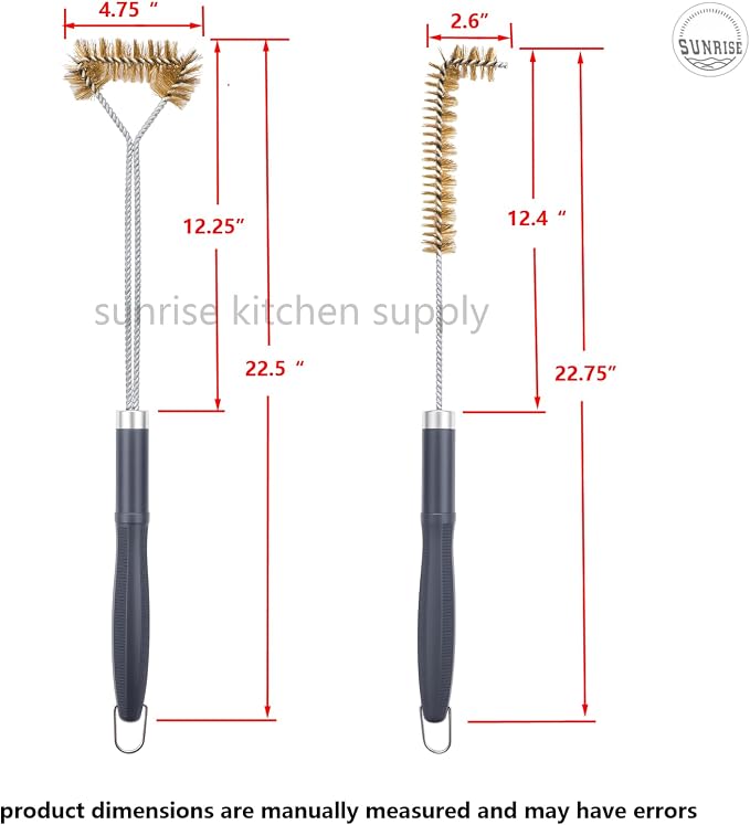 SUNRISE Fryer Brush with Long Handle - Image 2