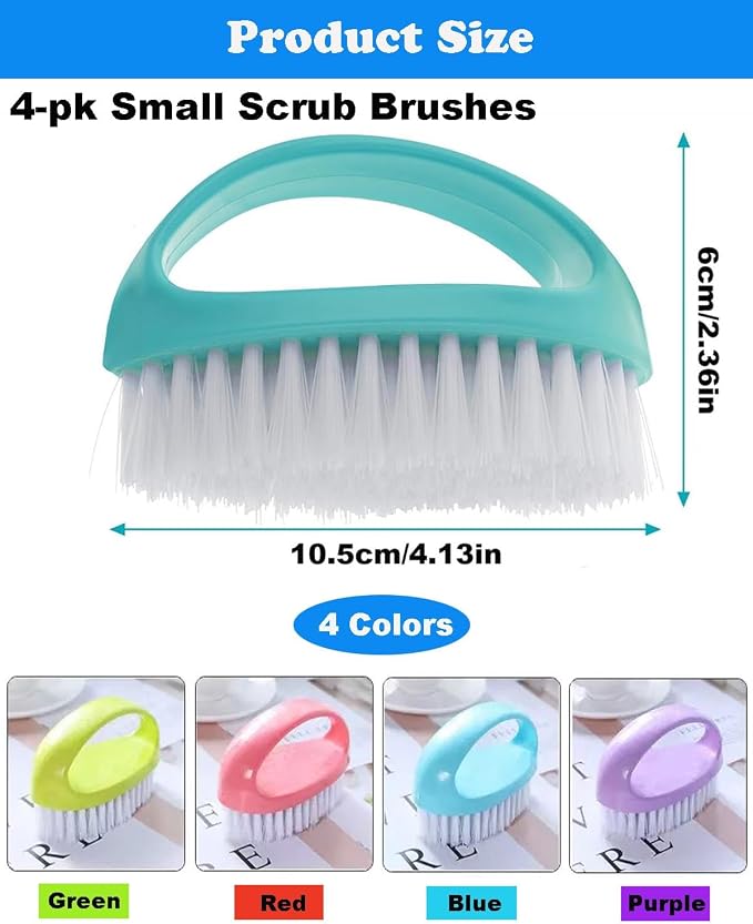 Small Scrub Brush for Cleaning - Image 2