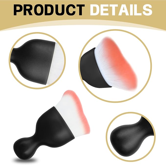 1Pcs Auto Soft Hair Brush Advanced Car Interior Detailing Brush - Image 3