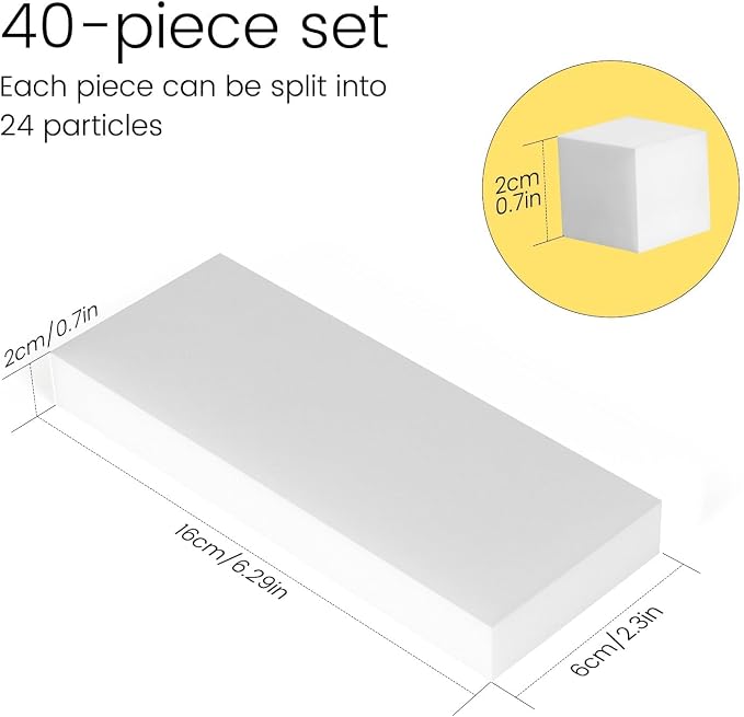 TRENDBOX Melamine Sponges Magic Cleaning Sponges Melamine Foam - Image 6