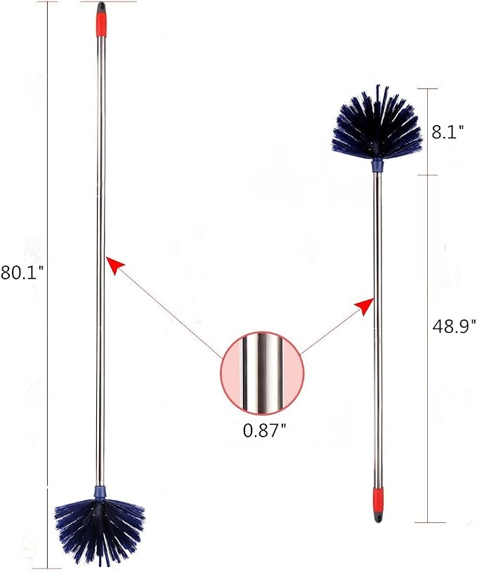 Cobweb Duster, MEIBEI Removable and Washable Ceiling Fan Duster - Image 2