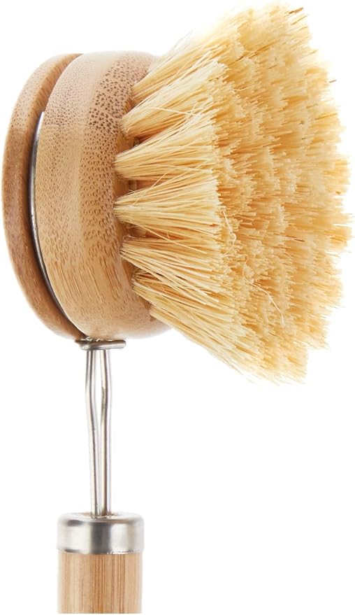 Tieralia Bamboo Dish Brush Gift Set – 5-Piece Kitchen Cleaning Set - Image 8