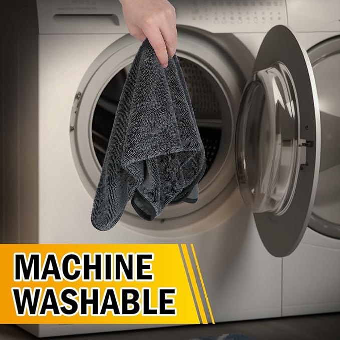 GLIMGLINT 3-Pack Microfiber Towels - Image 7