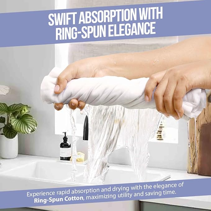 WHITEWRAP Flour Sack Towels| Tea Towel - Image 8
