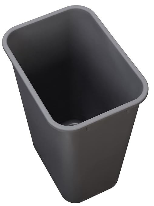 Amazon Basics Rectangular Commercial Office Wastebasket, 10 gallons - Image 3