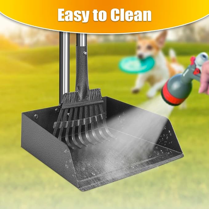 TOOGE Larger Pooper Scooper for Large Dogs, Dog Pooper Scooper Long Handle - Image 5