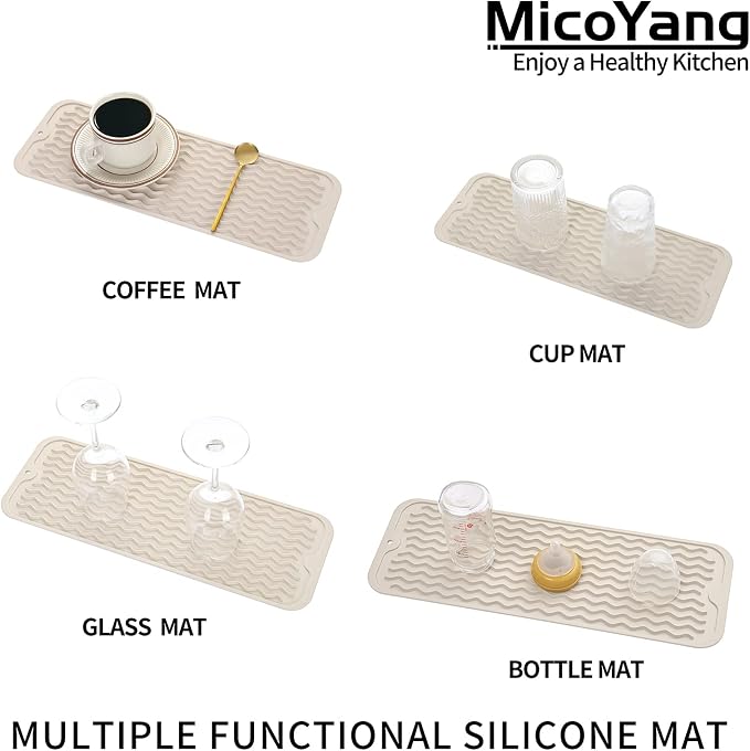 Silicone Dish Drying Mat for Multiple Usage, Easy clean, Eco-friendly, - Image 4