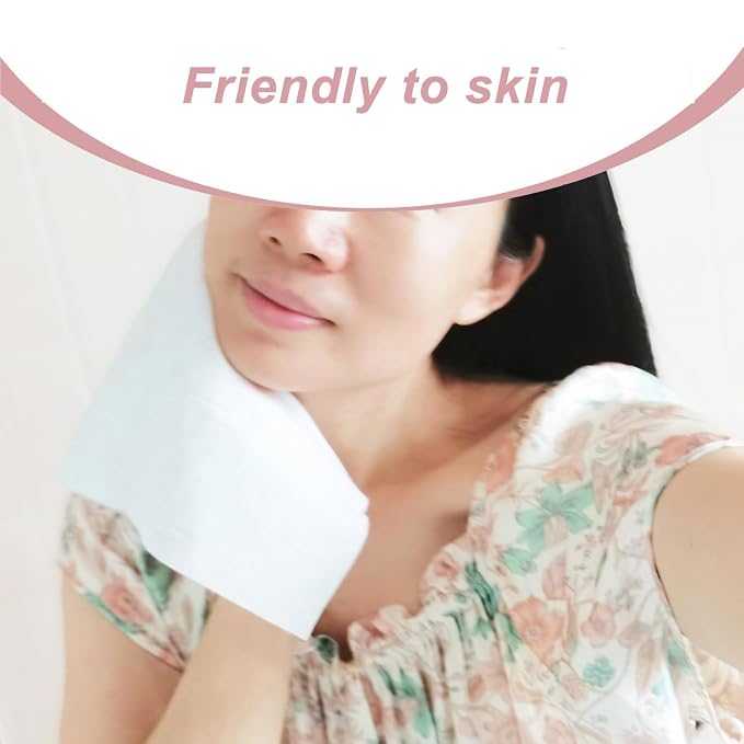 Extra Thick Dry Wipe, Disposable Face Drying Towel 100% Cotton, Lint-Free - Image 5