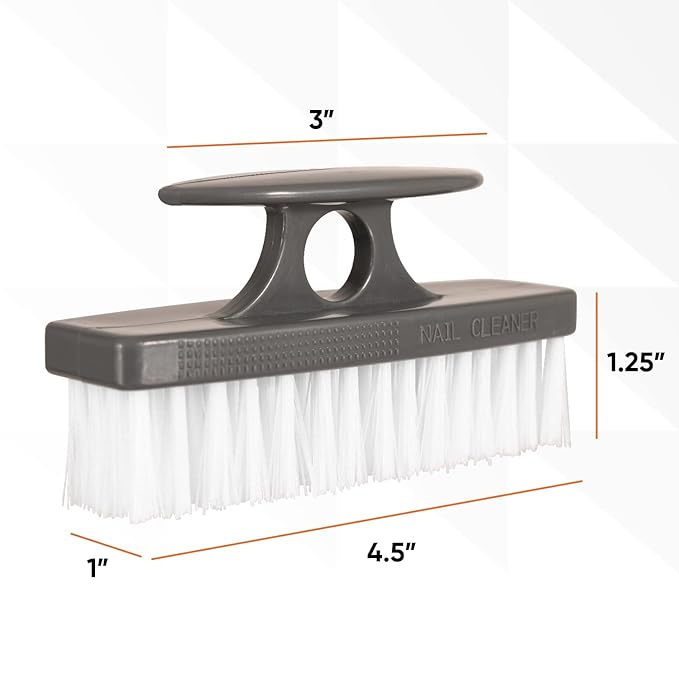 Superio Stiff Nail Brush Cleaner - Image 2