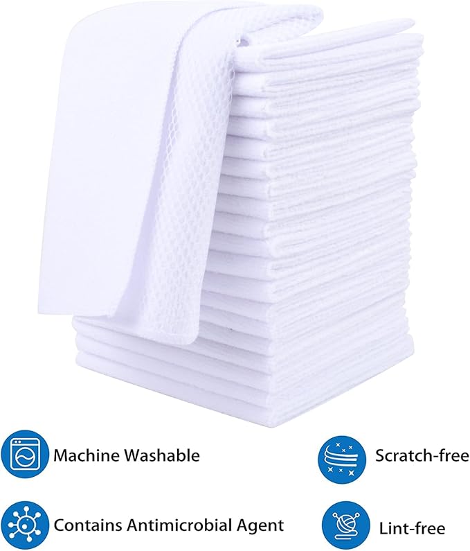 SINLAND Microfiber Dish Cloth Washing Cloths - Image 7