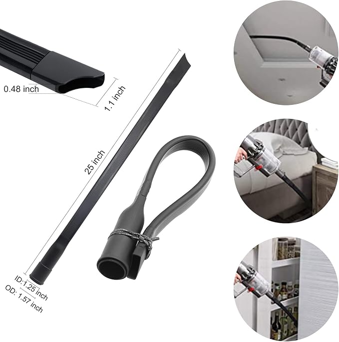 8 Pcs Household Cleaning Vacuum Cleaner Attachments Kit - Image 5