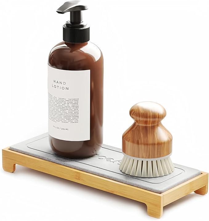 SpaceAid DryingNeat Instant Dry Sink Caddy Organizers, Kitchen Sponge Soap by SpaceAid