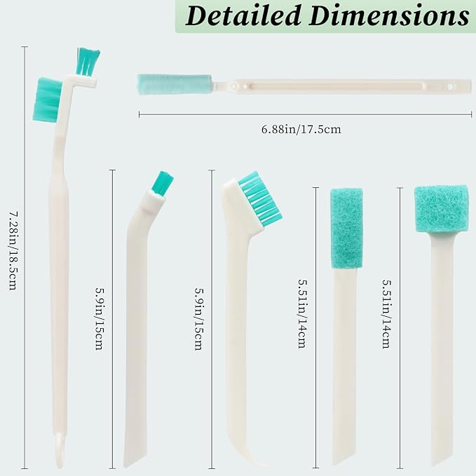 8-Piece Small Cleaning Brush Set - Image 6