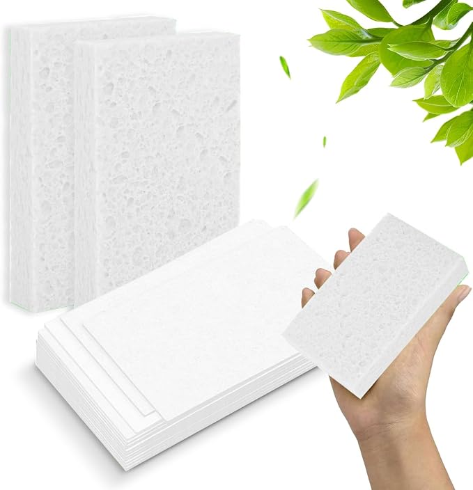6 - Pack Non-Scratch Scrub Sponges - Sponges - Image 2