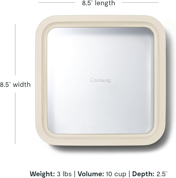 Caraway 2pc Glass Food Storage Set - Image 3