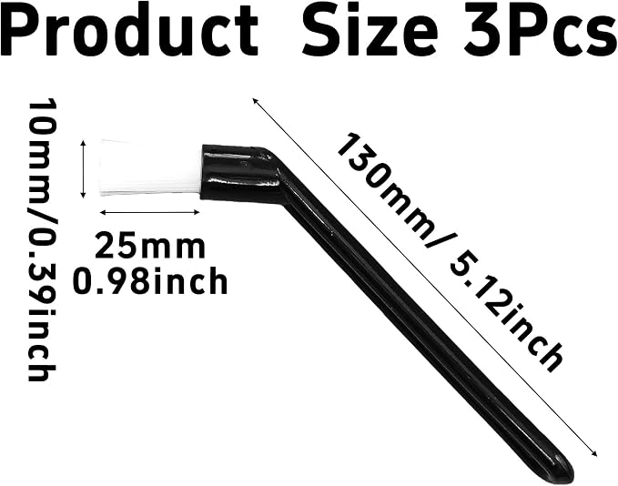 3Pcs Espresso Machine Cleaning Brush, Nylon Cleaner Brush - Image 2