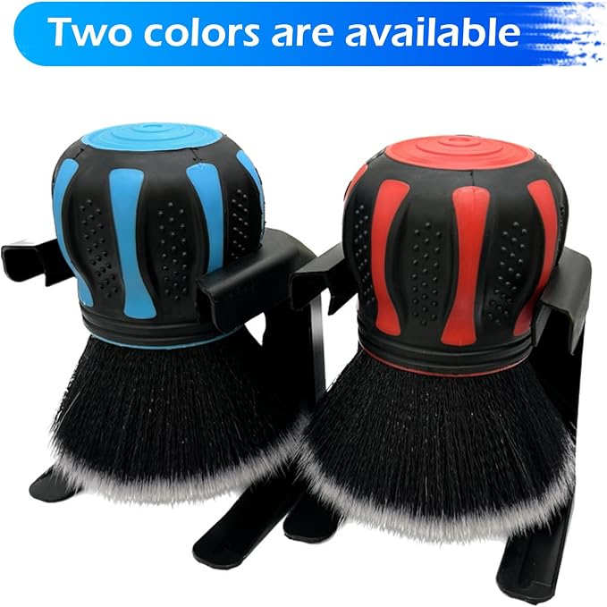Car Detailing Brush, Ultra Soft Tire Shine Brush - Image 4