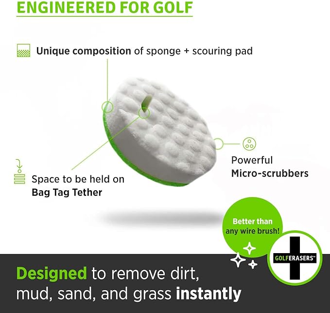 Instant Golf Eraser, Premium Dual-Sided Sponge - Image 4
