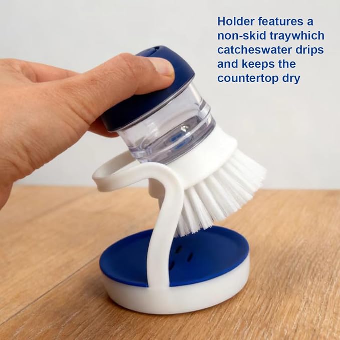 CELOX Soap Dispensing Dish Brush - Image 8
