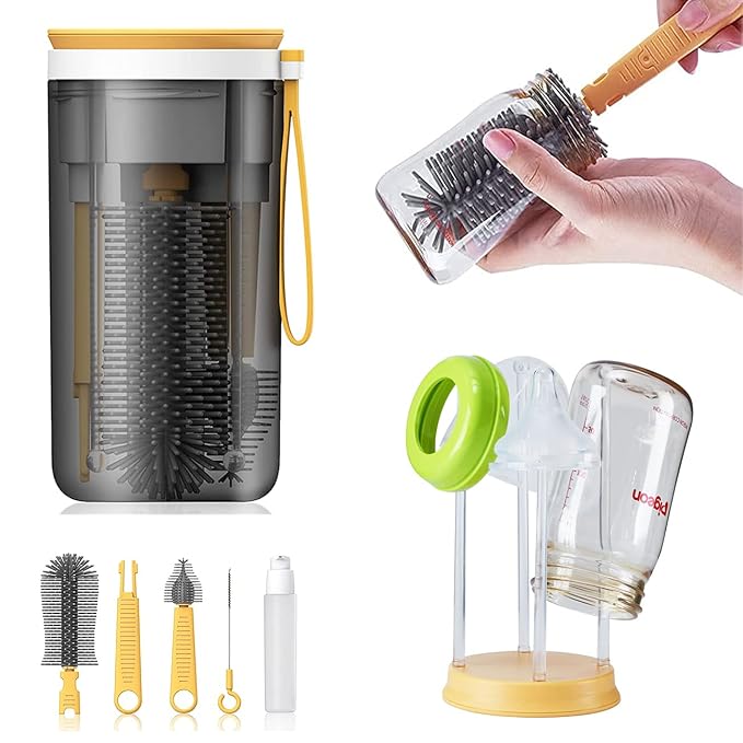 Travel Baby Bottle Drying Rack by KlirAir
