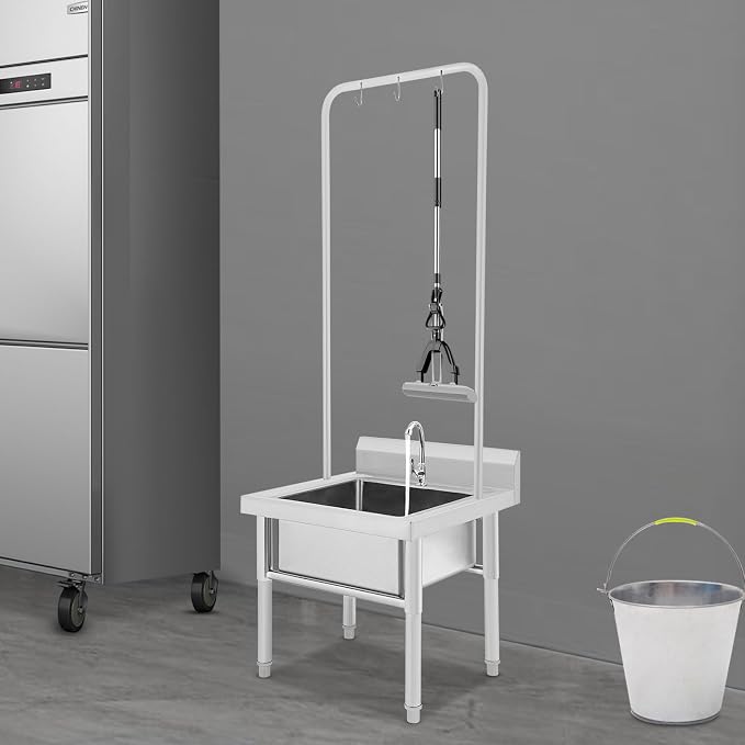 Stainless Steel Floor Mop Sink, Mop sink - Image 6