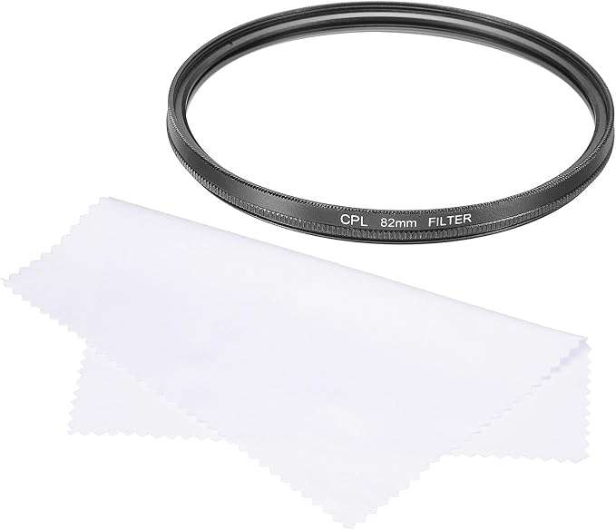 MECCANIXITY 82mm Circular Polarizer Filter, Double Sided Multi-Layer Coatings by MECCANIXITY