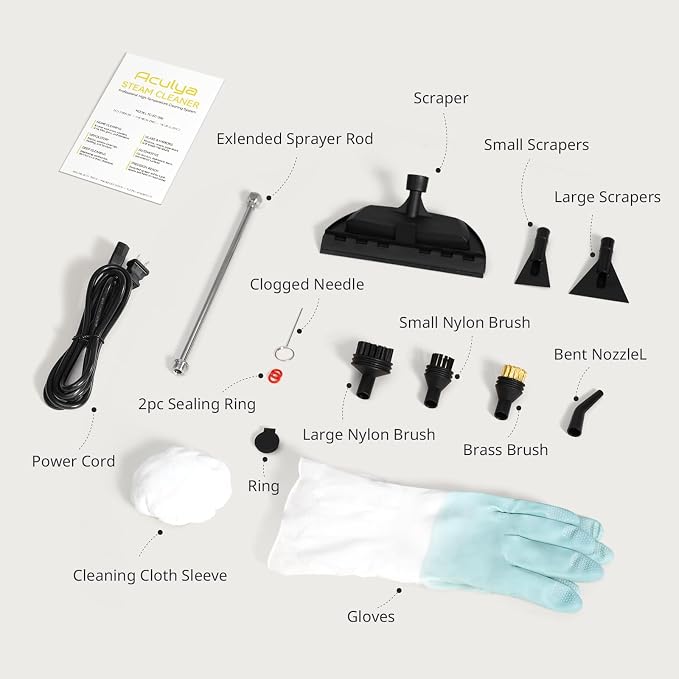 1.69 Quarts Handheld Steam Cleaner - Image 6