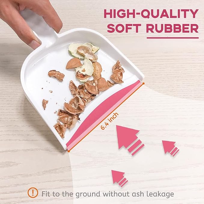 Dust pan, Mini Dustpan and Brush Set, Small Broom and Dustpan Set, Small Hand - Image 3