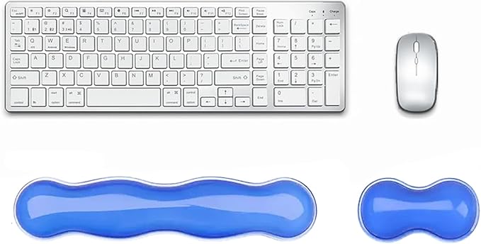 Wrist Rest for Keyboard and Mouse, Ergonomic Gel Keyboard Wrist Rest for by Unknown