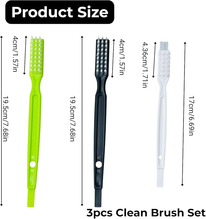 3Pcs Juicer Cleaning Brushes Set - Image 2