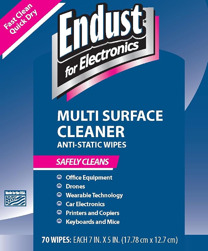 Endust For Electronics; Multi-Surface, Anti-Static, Electronics Cleaning Wipes; - Image 6