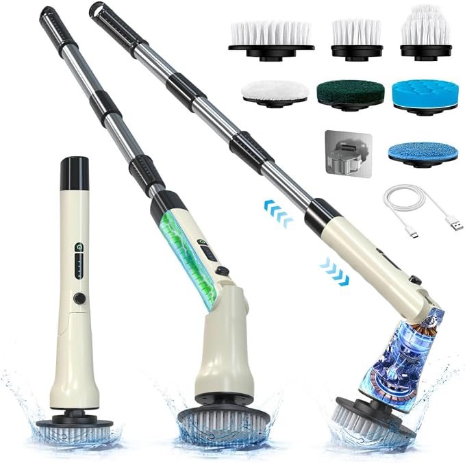 Electric Spin Scrubber, Hillyfe Bath Scrubber by Unknown